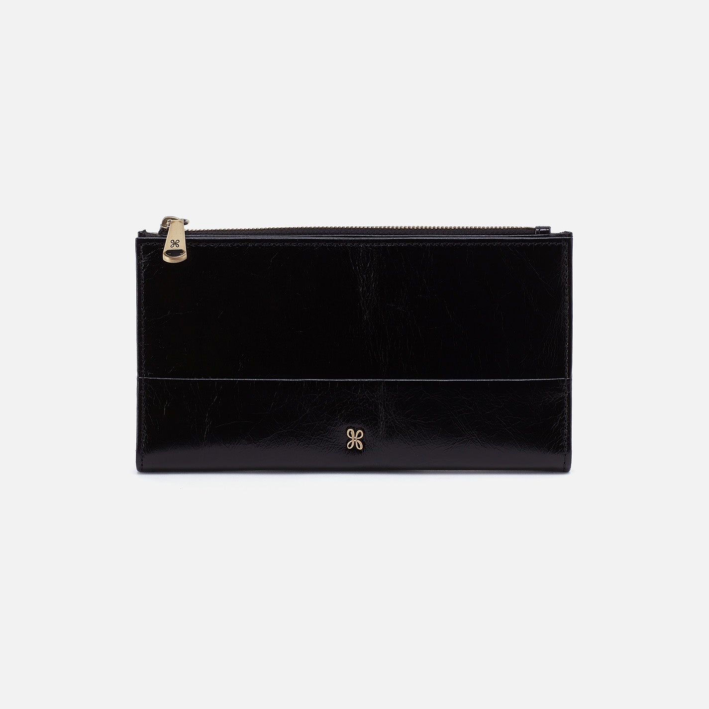 HOBO Jill Large Bifold Wallet in Black