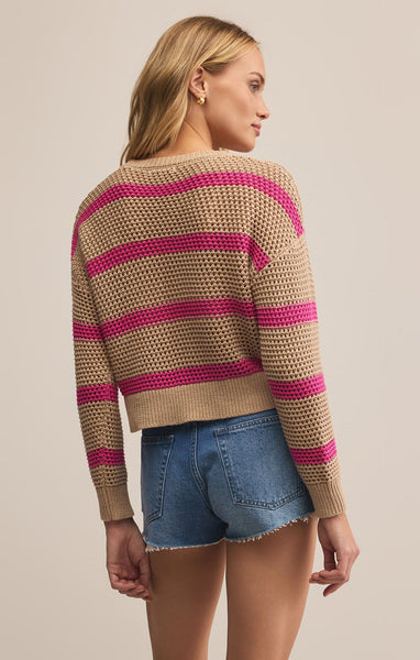 Z Supply Broadbeach Striped Sweater