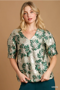 Green Ursula Top