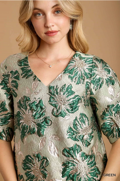 Green Ursula Top