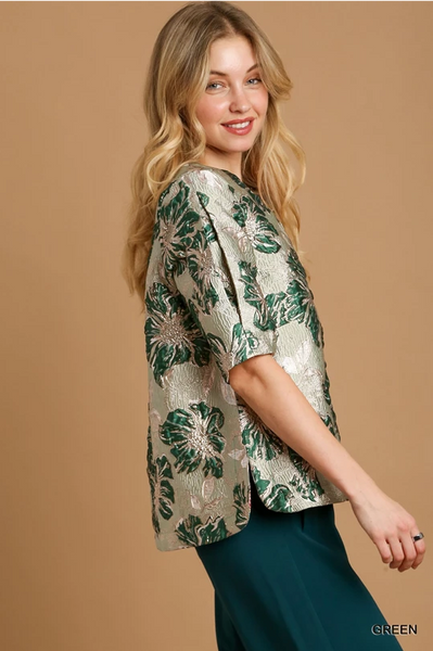 Green Ursula Top