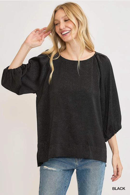 Carly Top in Black