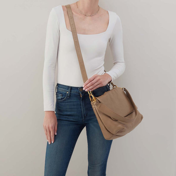 HOBO Harley Convertible Shoulder Bag in Cedar Sagebrush