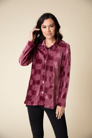 Habitat Crinkle Velvet Tunic