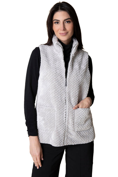 Habitat Zip Patch Pocket Vest in Putty