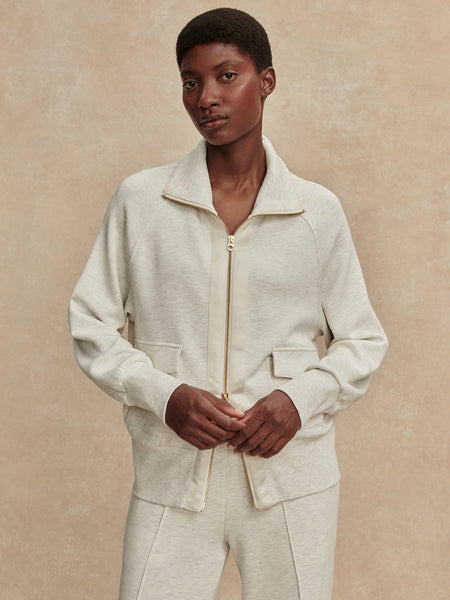 Varley Roxbury Zip-Through Sweat