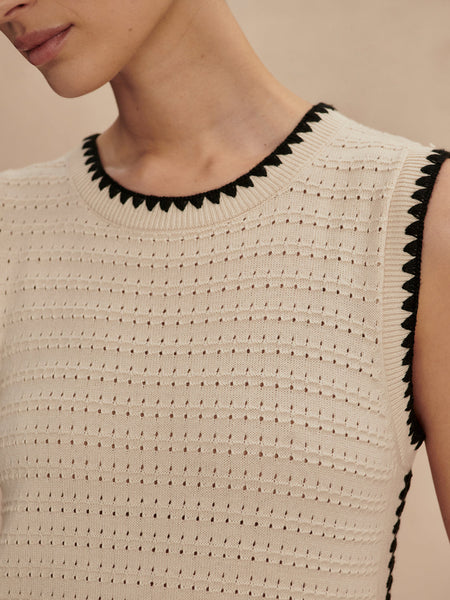 Varley Dwight Tank Midi in Birch