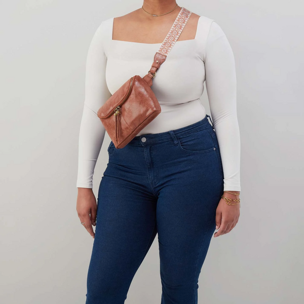 Fern Large Belt Bag in Burnished Saddle