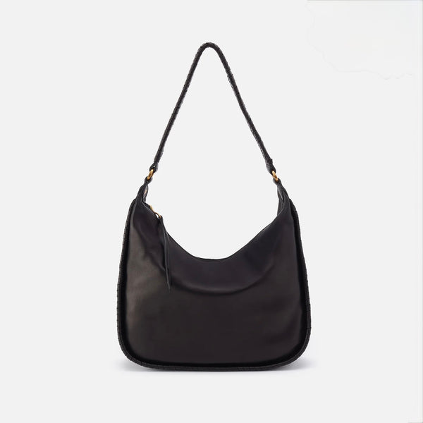 Hobo Mia Crescent Large Hobo in Black