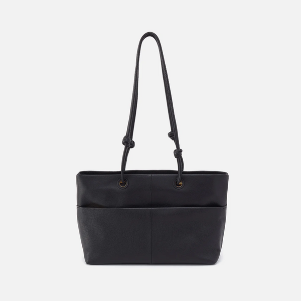 Hobo Studio Softie Tote Black Pebbled Leather