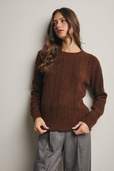 Emma Taupe Sweater