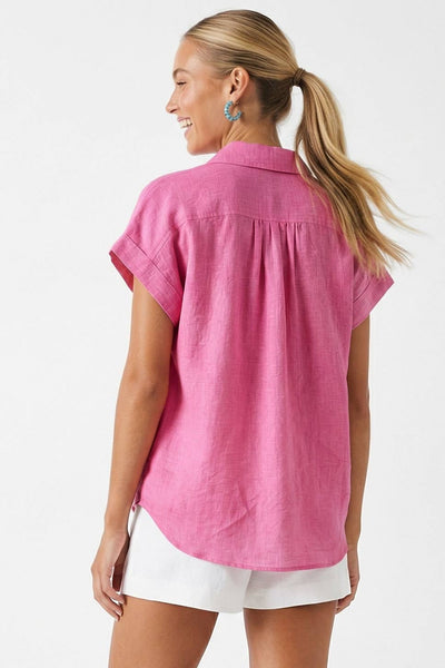 Avery Shore Popover Pink