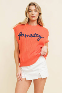 Orange Gameday Sweater