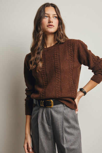 Emma Taupe Sweater