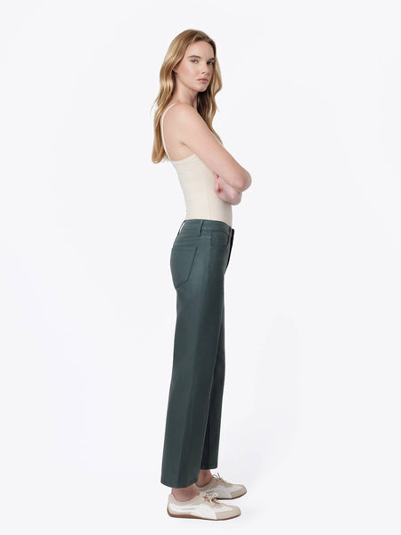 Spruce Coated Jeans
