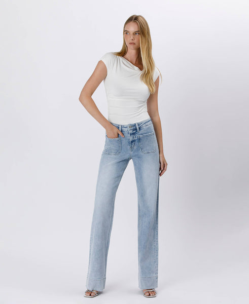 High Rise Trouser Jean