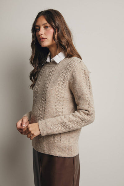 Emma Taupe Sweater