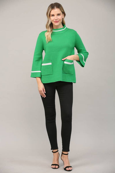 Garian Mock Neck Sweater