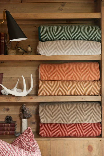 ChappyWrap - Harborview Herringbone Dune Blanket: Original