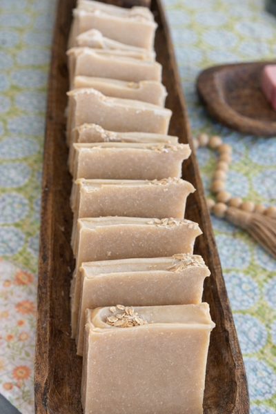 2 Gals & A Goat -Oatmeal & Honey Goat Milk Soap