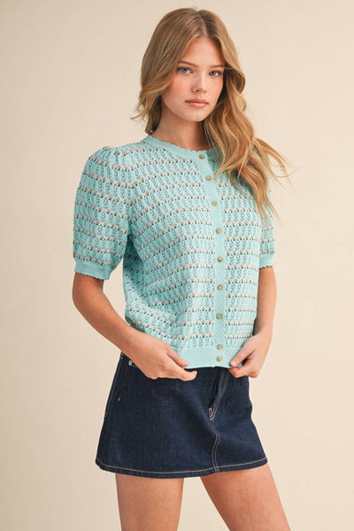 Petite Petal Cardi