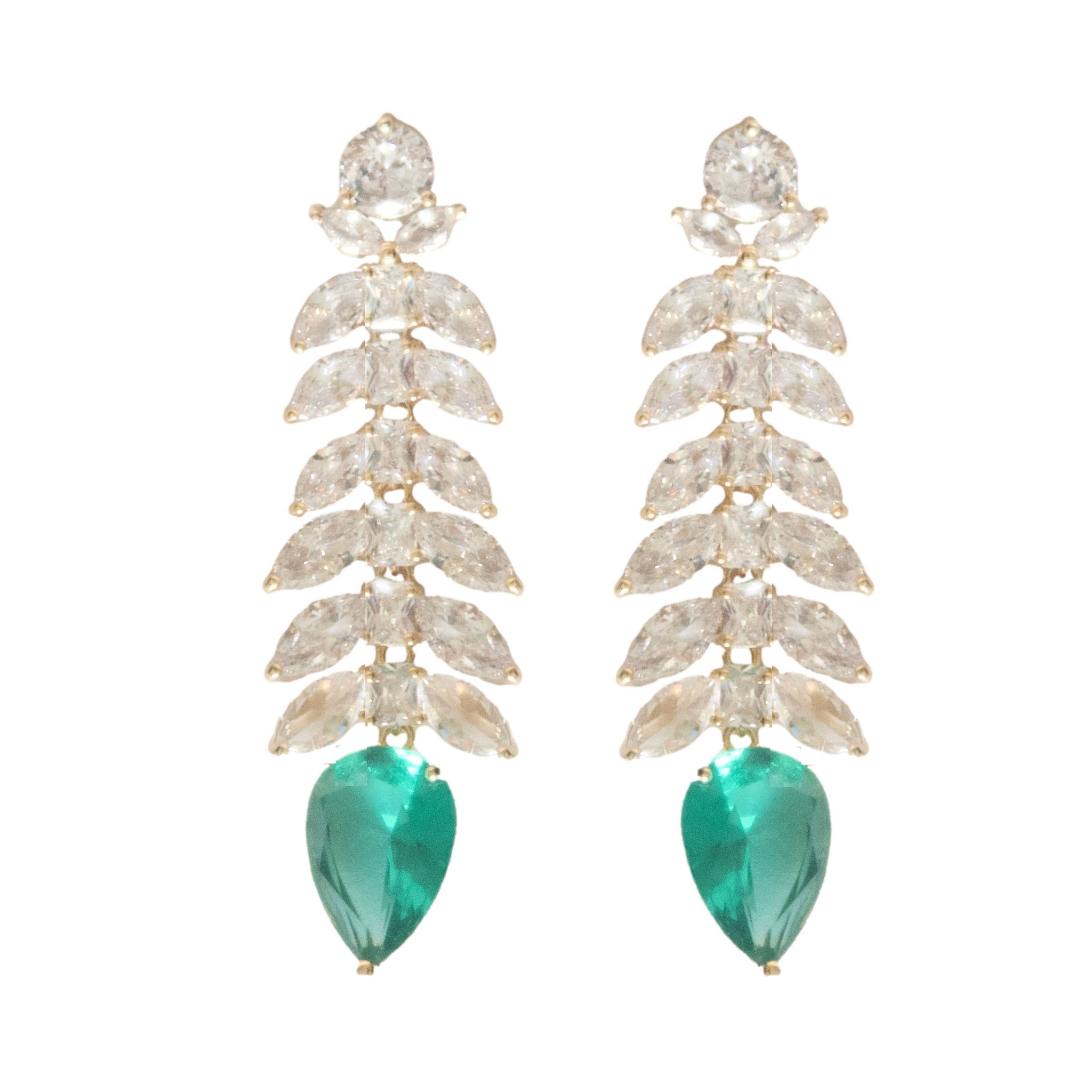 Gala Sparkle Drop Earrings