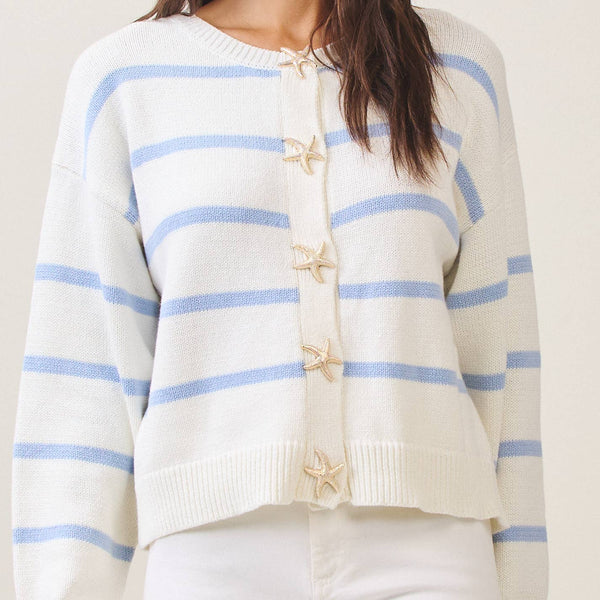 Ariel Striped Cardigan