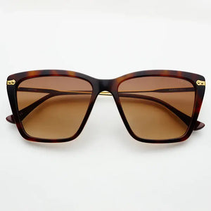 Audrey Tortoise Brown Sunglasses