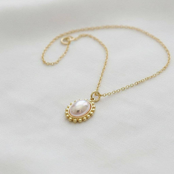 Vintage Pearl Chain Necklace