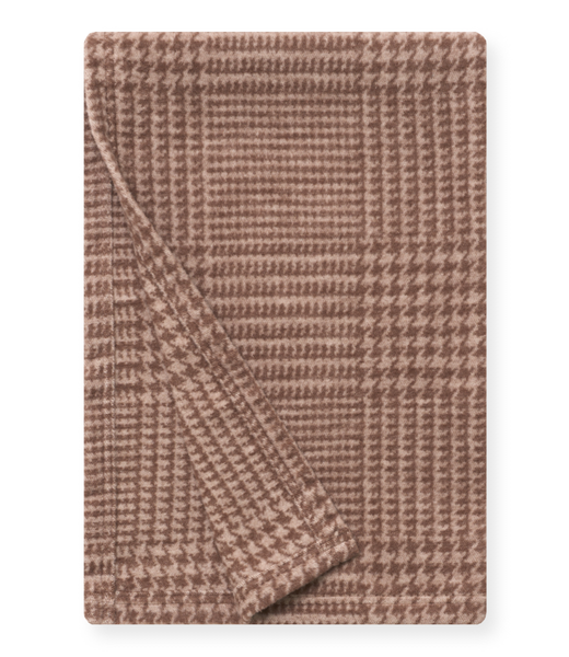 Katama Plaid Chocolate Shawl