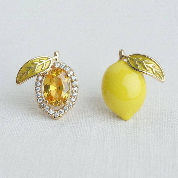 Citron Stud Earrings