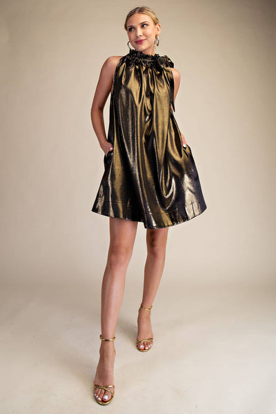 Bronze Babe Mini Dress