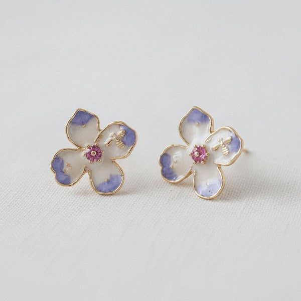Floral Impression Earrings