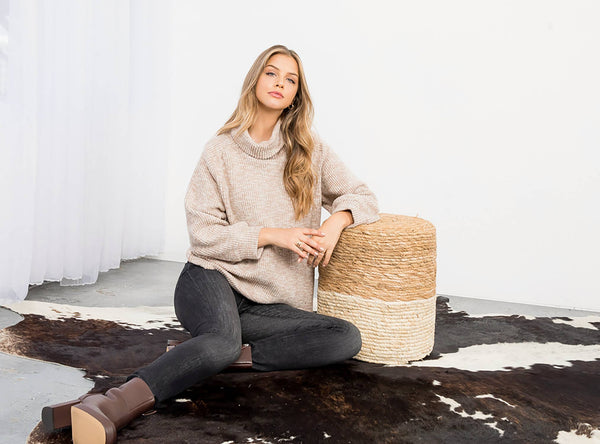 Bless Your Heart Turtleneck Sweater