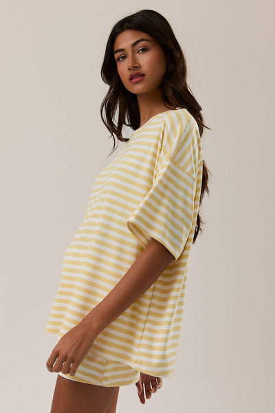 Butter Stripe Tee