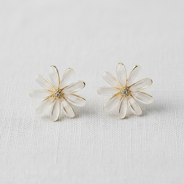Daisy Crystal Earrings