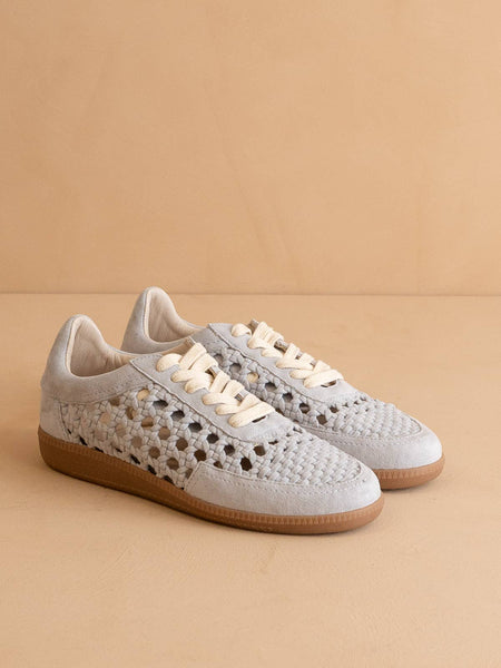 The Sandy Blue Crochet Sneaker