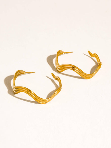 Fontaine Wave Earrings
