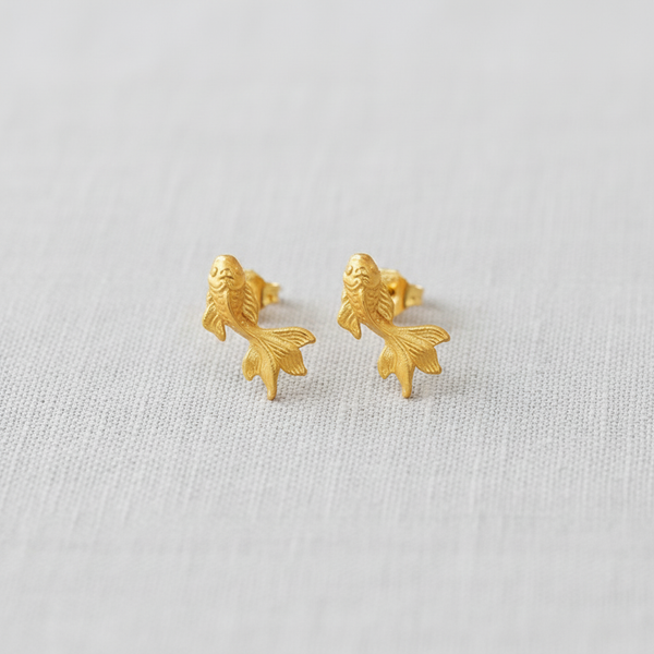 Charming Goldfish Earrings