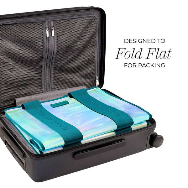 Case-Mate Soap Bubble Jelly Tote Shoulder Bag - Emerald Blue