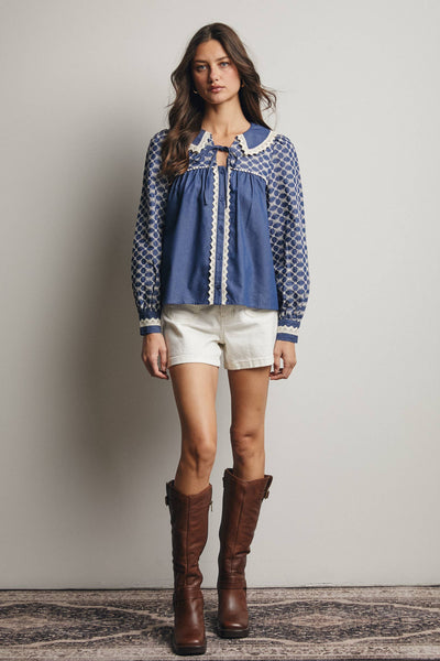 Jolene Denim Blouse