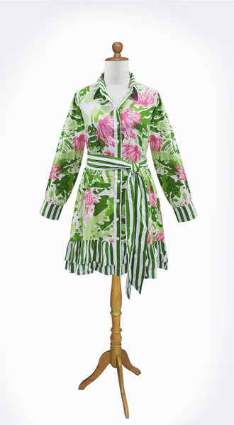 Camille Dress in Lily Pad