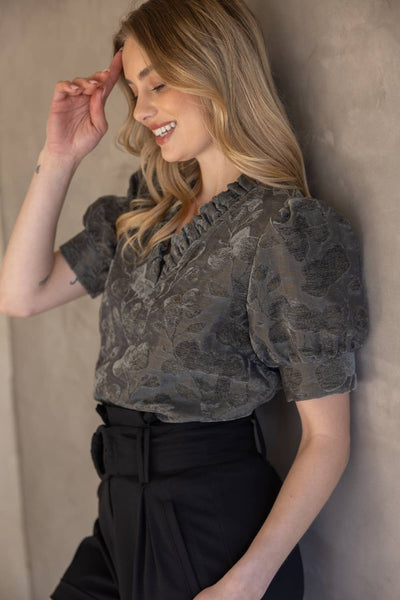 Victoria Velvet Top