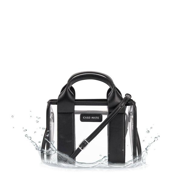 Case-Mate Clear Stadium Bag: Midnight Black