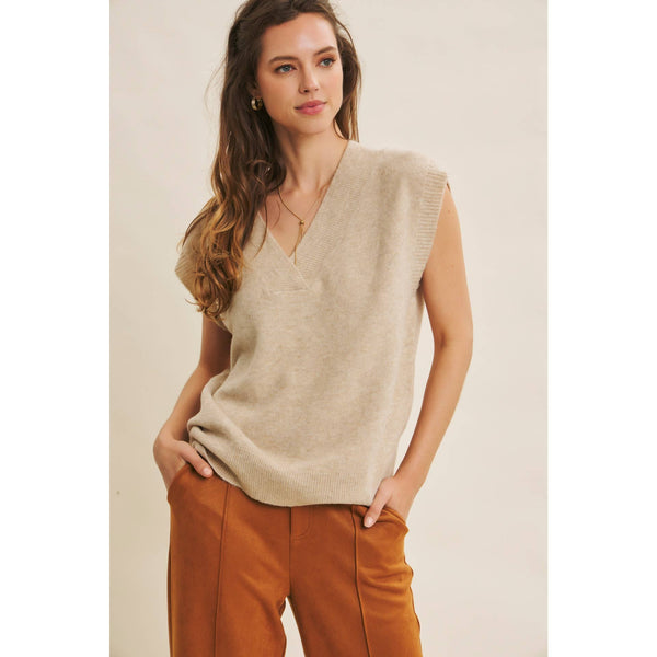 Anika Oversized Sweater Vest