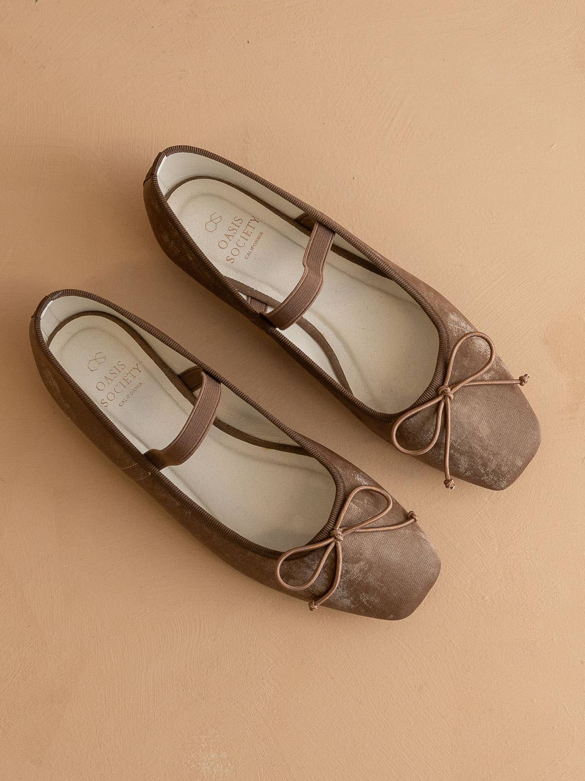 The London | Coffee Ballet Flat