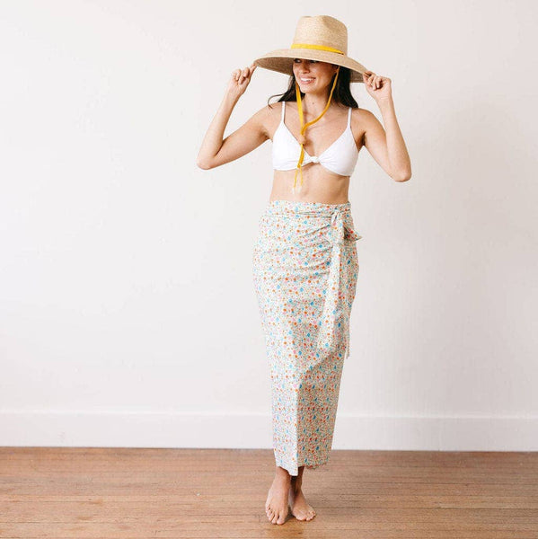 Sunshine Tienda Coastal Daisies Tie Sarong