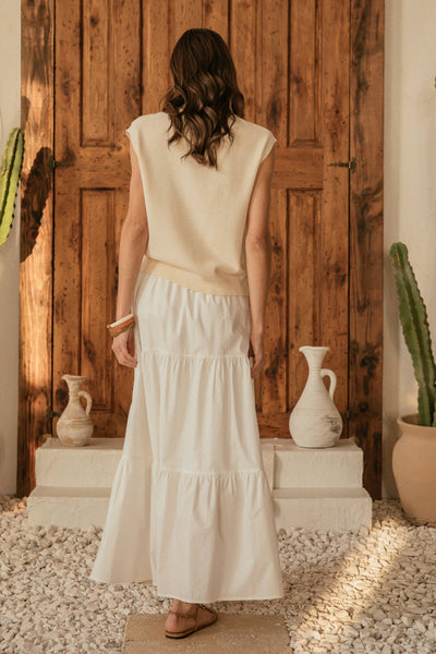 Citron Intarsia Knit Sweater