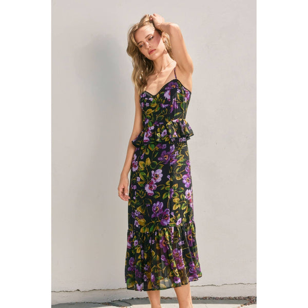 Midnight Violet Dress
