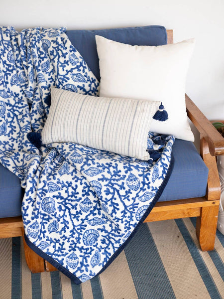 ChappyWrap Coral & Shell Blanket: Original